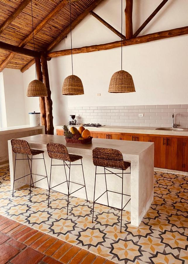 Hotel Casa Santo Domingo Guadalupe Santander Extérieur photo